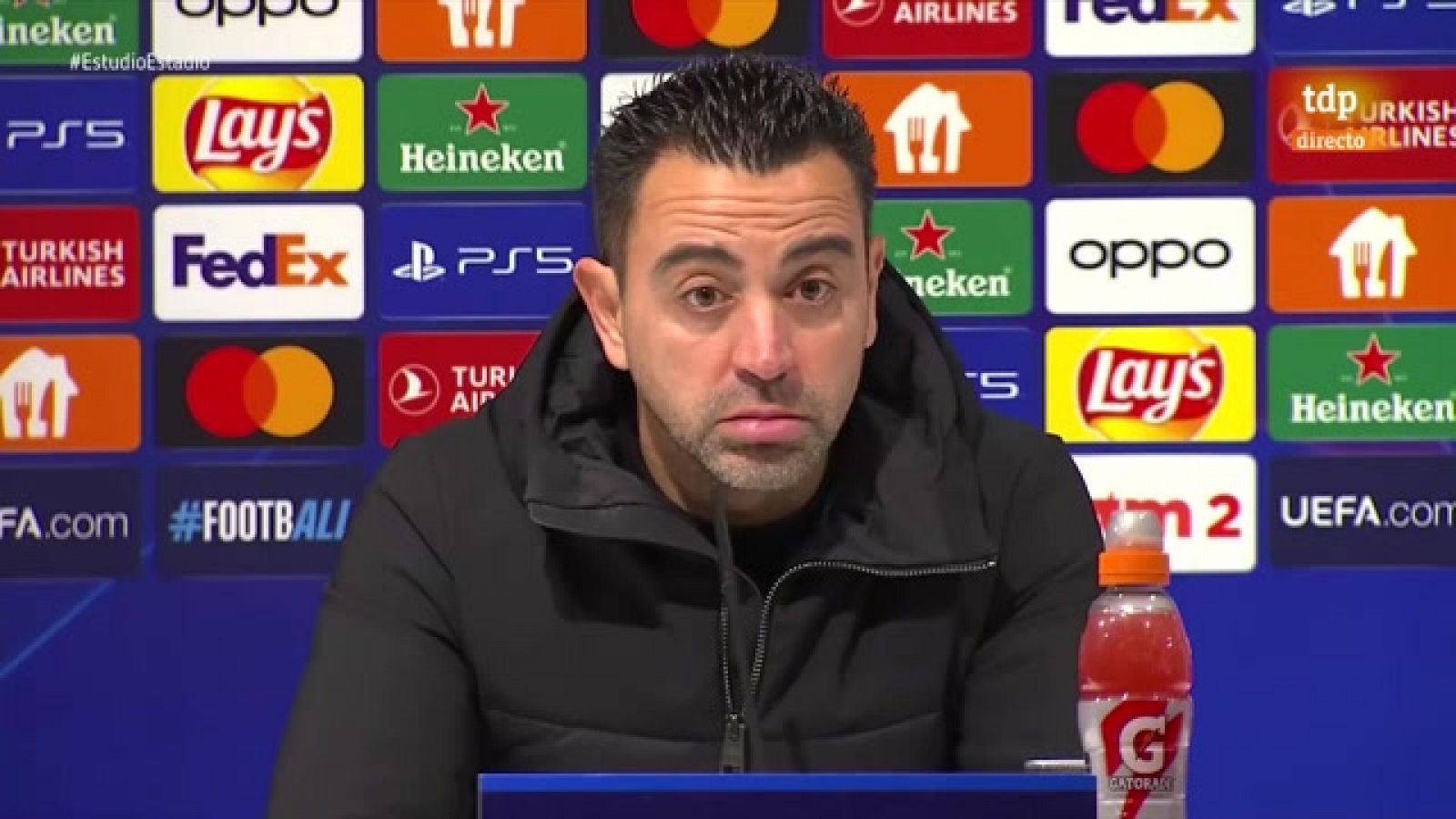 Xavi: "La de hoy es una derrota mucho menos dolorosa que la del domingo"