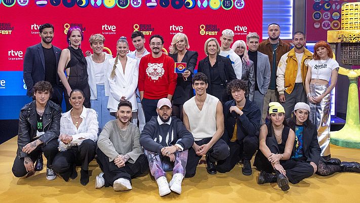 Telediario 1 - Ya se pueden escuchar los 16 temas que participan en el Benidorm Fest
