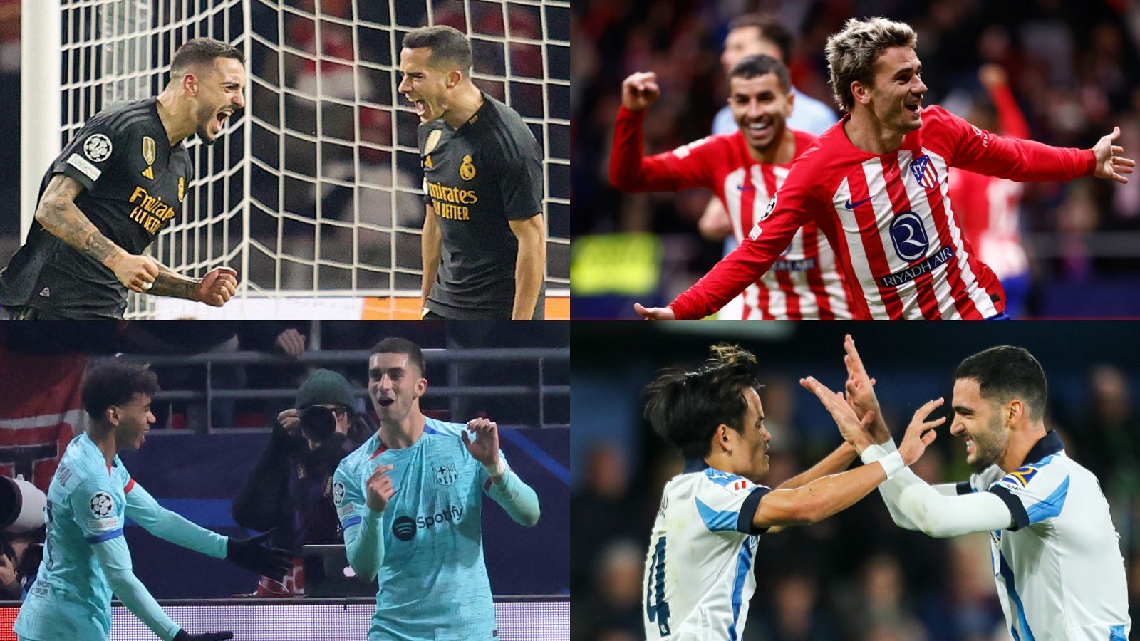 Histórico sorteo de Champions: Madrid, Atlético, Real Sociedad y Barça, en el bombo 1 | Ver