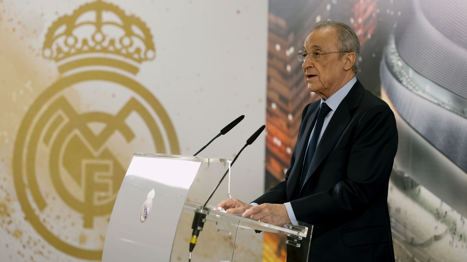 Florentino Pérez: "Entramos en la recta final del nuevo Bernabéu"