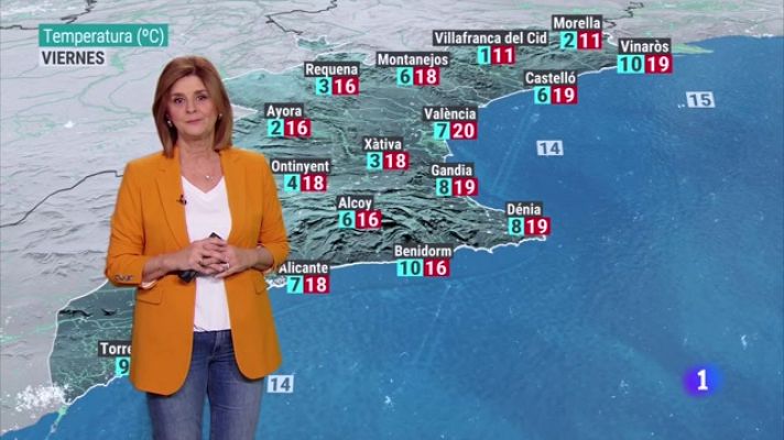 L'informatiu - Comunitat Valenciana - El tiempo en la Comunitat Valenciana 14/12/23