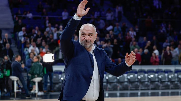 Emotivo recibimiento a Pablo Laso en su regreso a Madrid