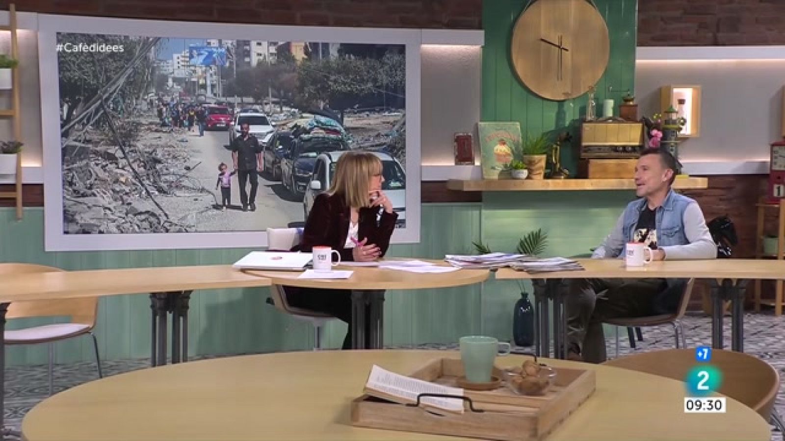 Aina Vidal, Víctor Clavijo i MSF a Gaza