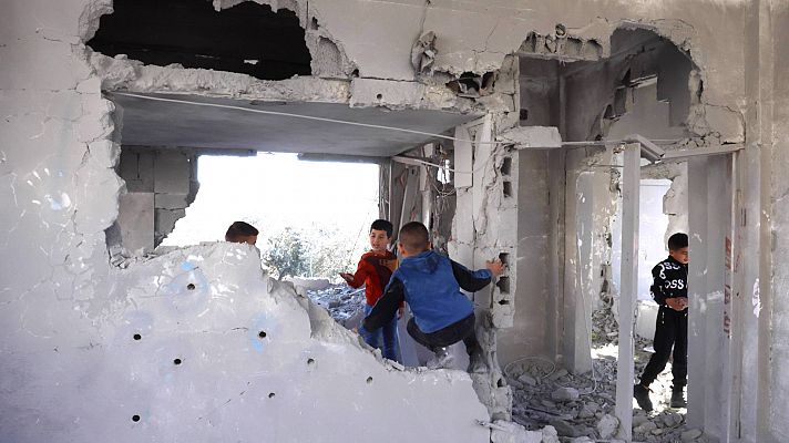 Telediario 2 - La guerra que libra Israel contra Hamás en Gaza agudiza la tensión en Cisjordania