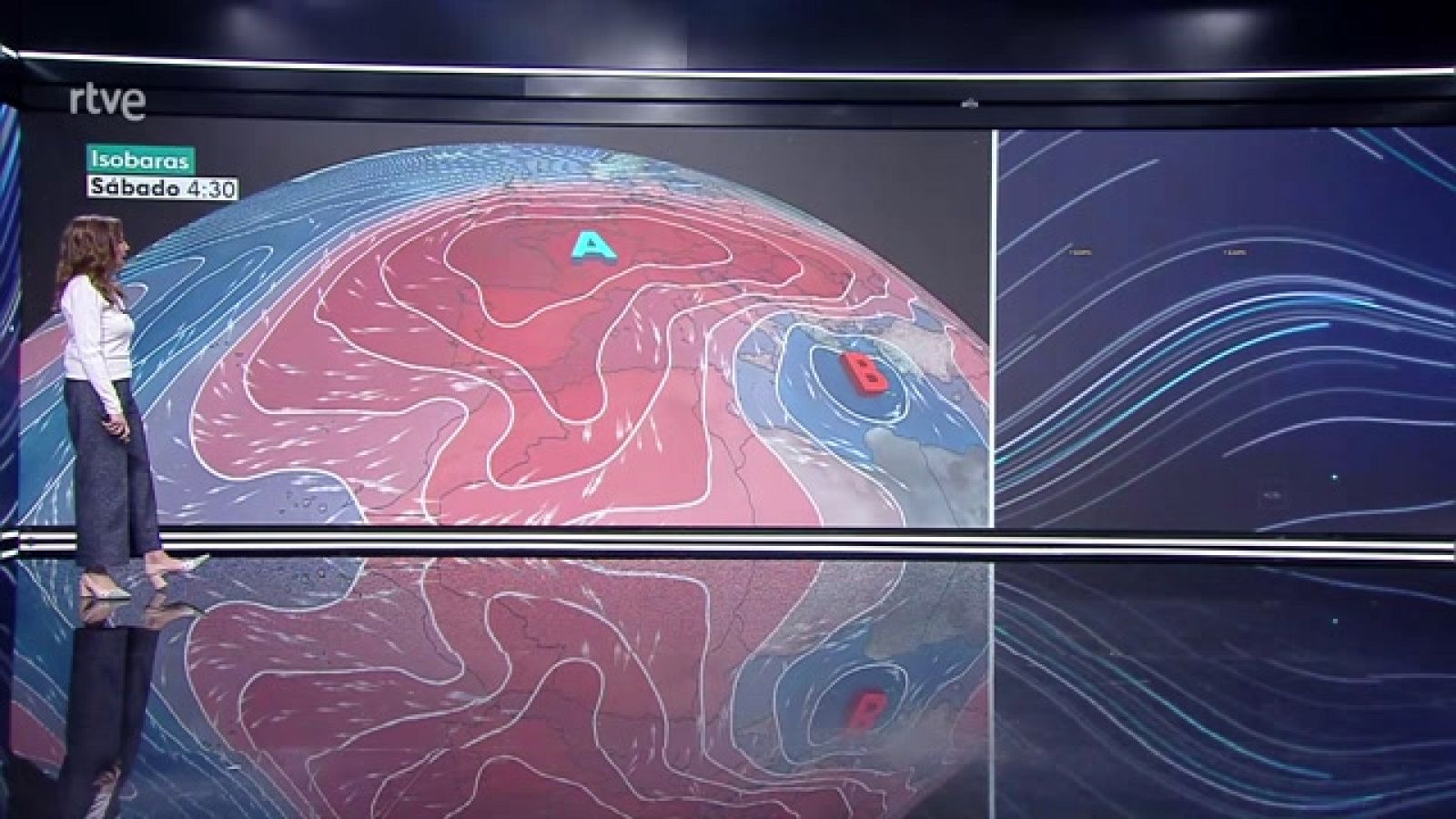 Transición progresiva hacia una situación anticiclónica, con predominio de cielos poco nubosos o con nubes altas - ver ahora