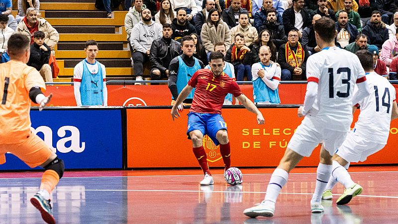 Fútbol sala | España golea a la República Checa y se clasifica para el Mundial 2024 -- Ver ahora en RTVE Play