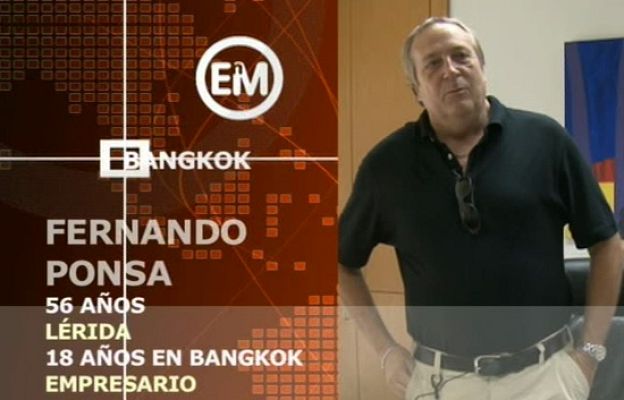 Españoles en el mundo - Bangkok - Fernando Ponsa
