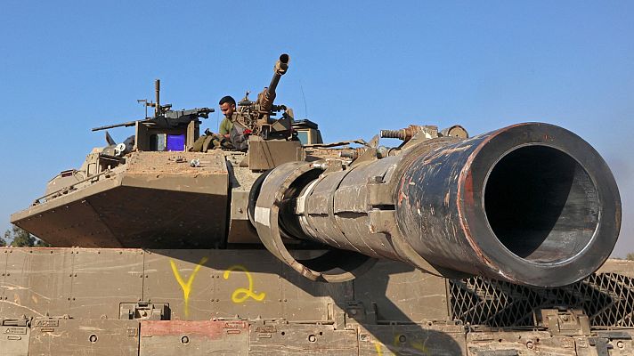 Telediario Fin de Semana - Aumenta la presión internacional para que se pare la venta de armas a Israel