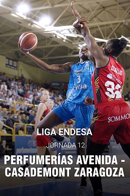 Baloncesto en RTVE - Liga Endesa, 12ª: Perfumerías Avenida - Casademont Zaragoza