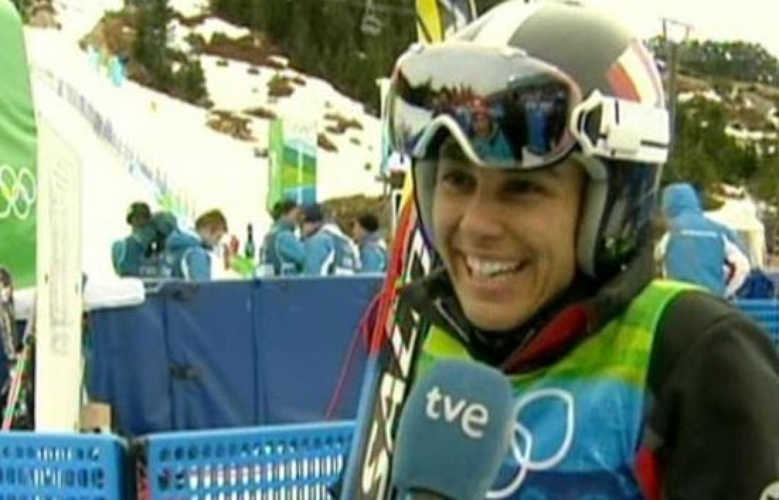 Buen humor de Rocío pese a la caída | Ver