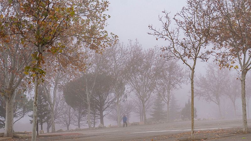 Tiempo estable por un anticiclón y niebla persistente en el interior