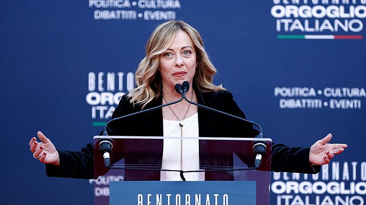 Telediario Fin de Semana - Meloni clausura la gram fiesta de los Hermanos de Italia