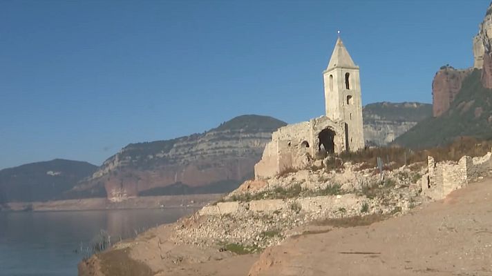 Telediario Fin de Semana - Las cuencas de Cataluña y Andalucía agonizan por la sequía prolongada