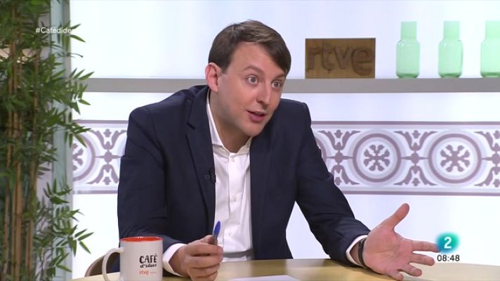 Cafè d'idees - Cafè d'idees - Javi López assenyala "objectius partidistes" en la visita d'eurodiputats sobre immersió lingüística