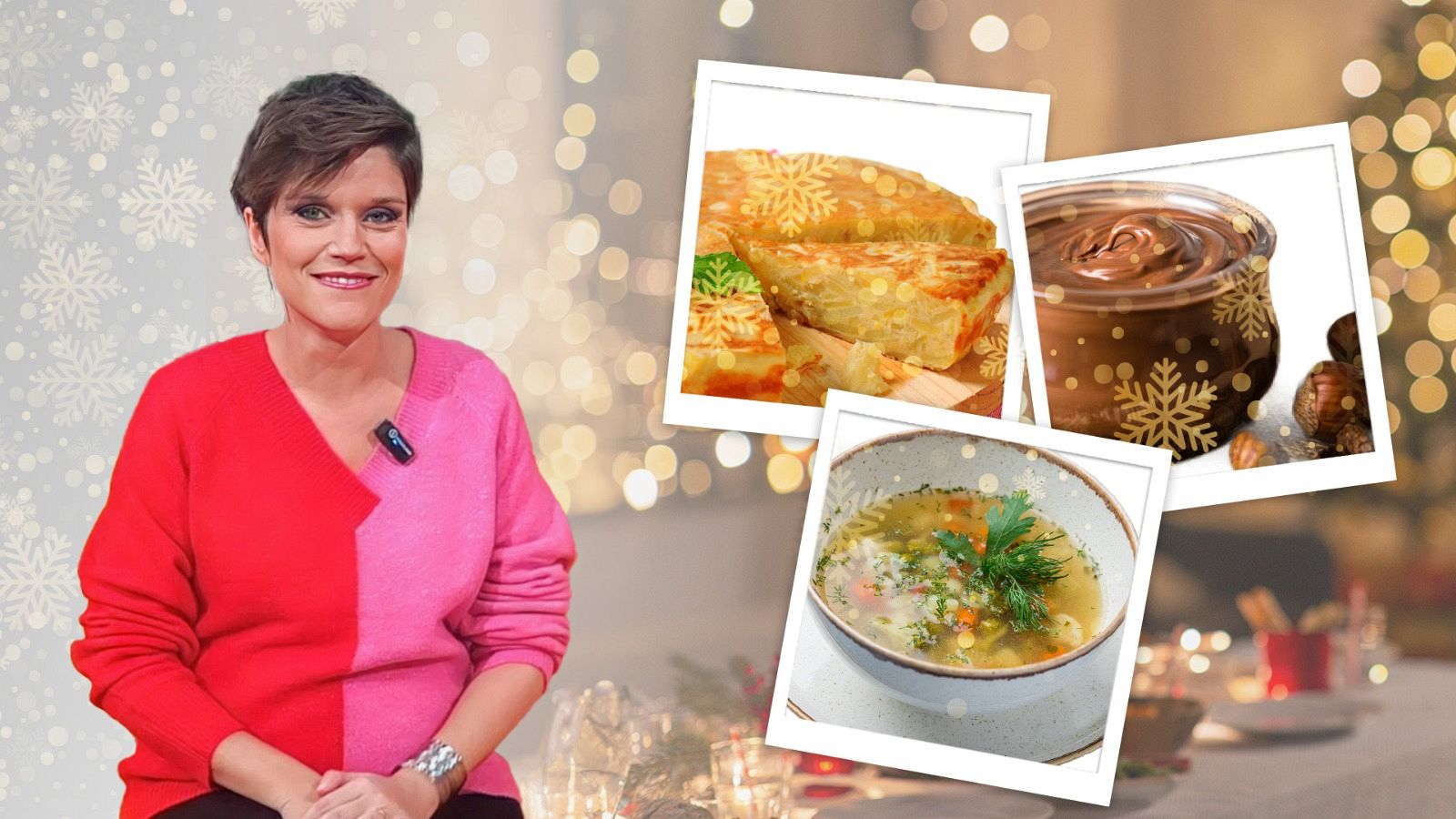 Recetas Navidad de Miriam Moreno: chocolate, puchero y tortilla