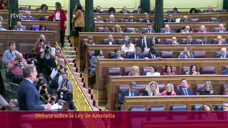 Primer debate sobre la Ley de Amnistía
