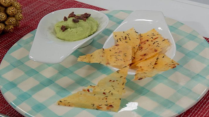 Saber vivir - Receta de nachos de patata para dippear