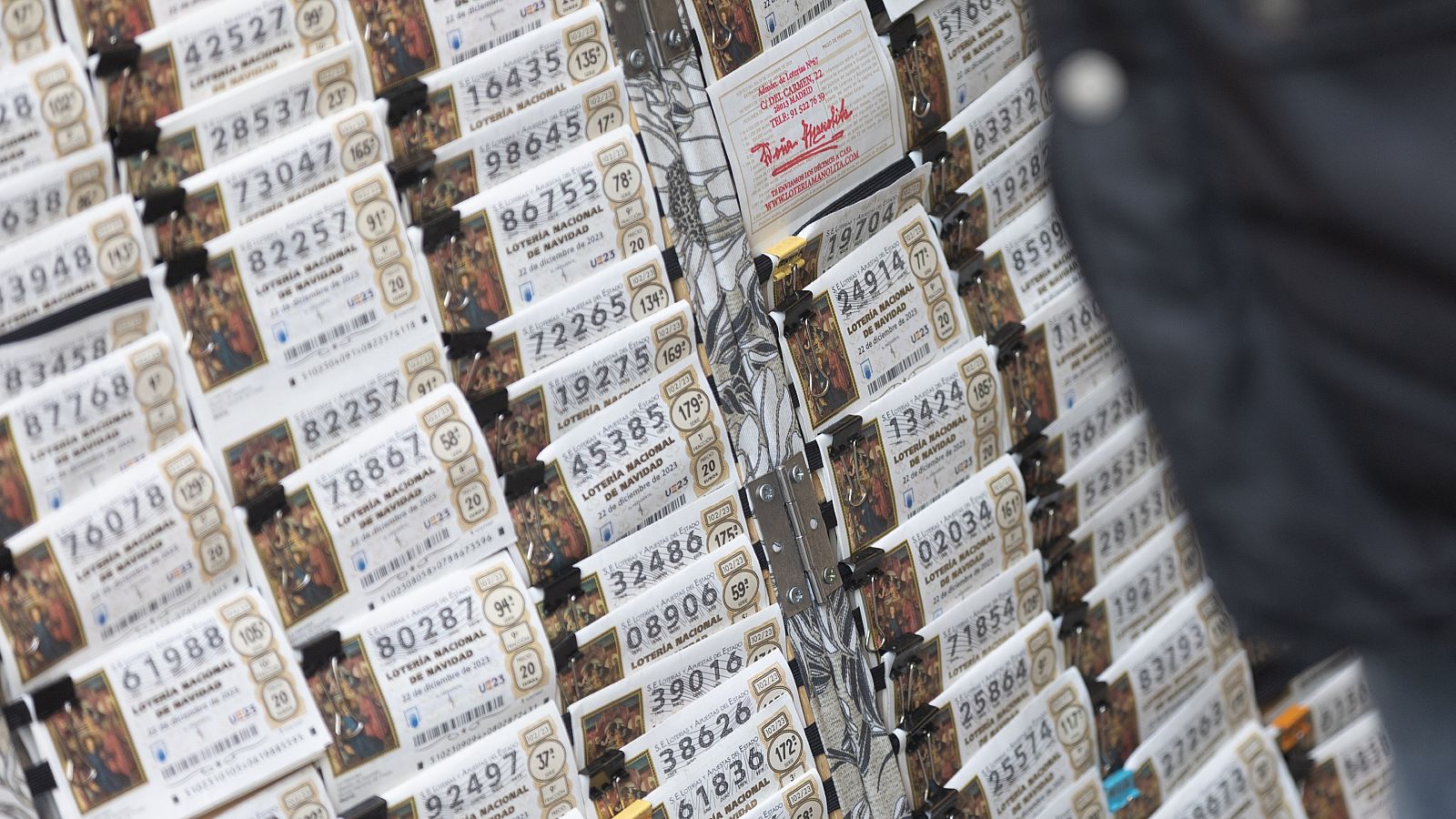 Hay cerca de 1.000 coleccionistas de décimos de Lotería en España