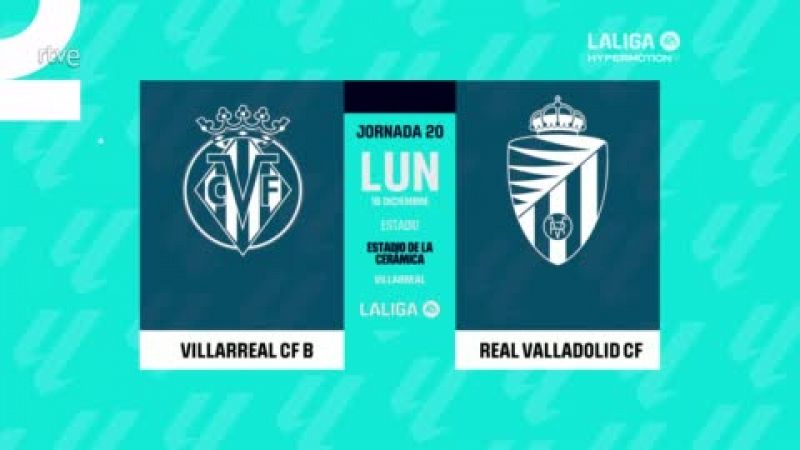 Villarreal B - Valladolid: resumen del partido de la 20ª jornada | Segunda - ver ahora