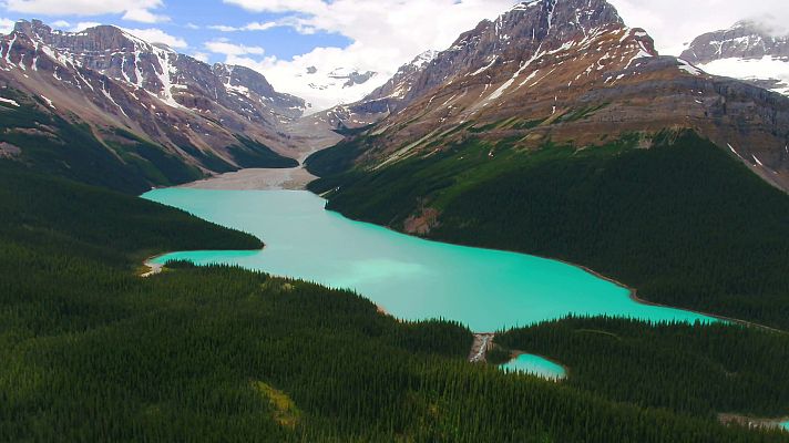 Las montañas Rocosas canadienses