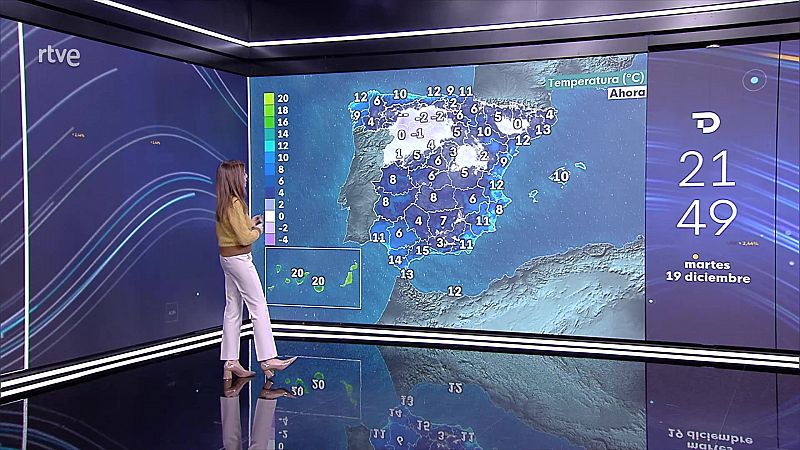 Intervalos de viento fuerte al final en litorales gallegos, cantábricos y Ampurdán - ver ahora