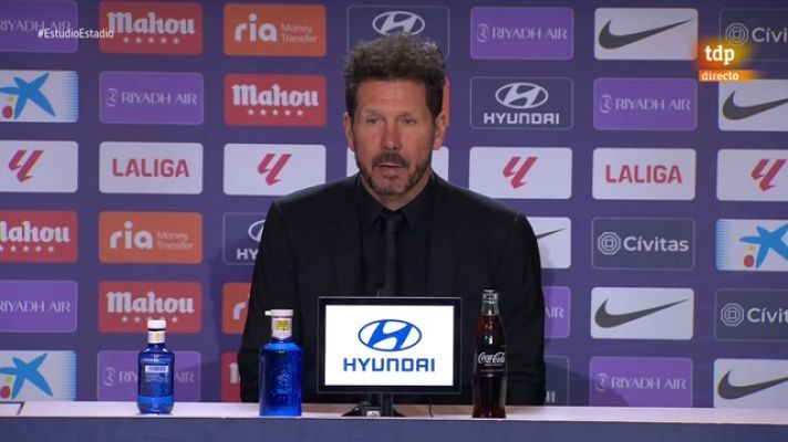 Estudio Estadio - Simeone: "Luis fue a patear el penal con Griezmann"