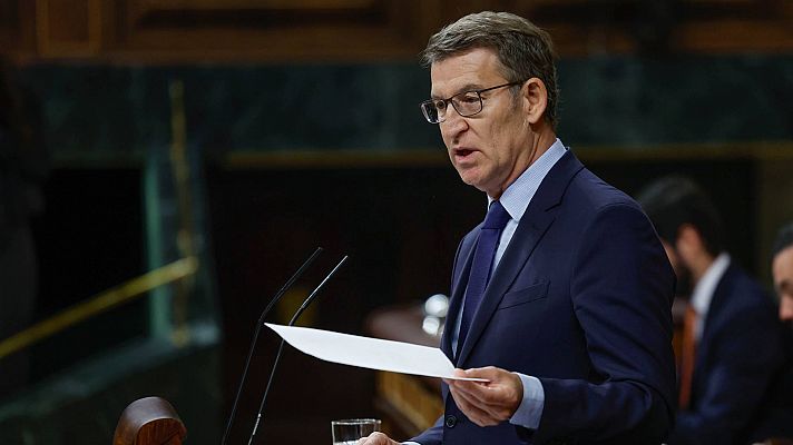 Informativo 24h - Feijóo, a Sánchez: "¿Le parece bien reunirse sin mediador?"