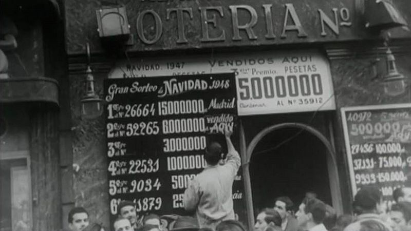Nodo - Sorteo de la Lotería de Navidad, Barcelona 1948