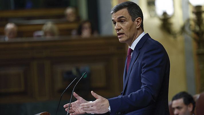 Sánchez, a Feijóo: "Nos vemos el viernes en el Congreso"