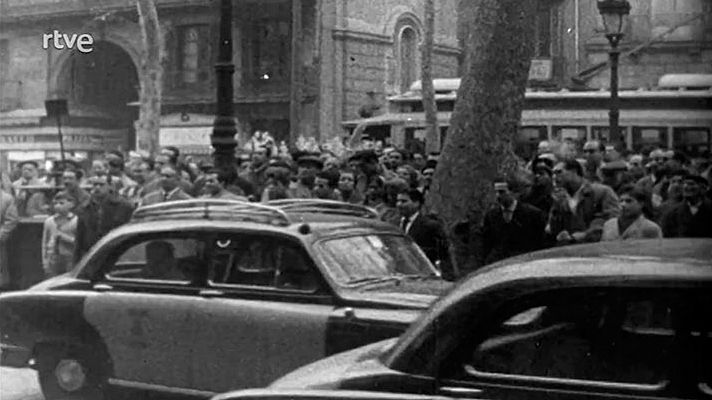 Lotería de Navidad en Barcelona, 1959