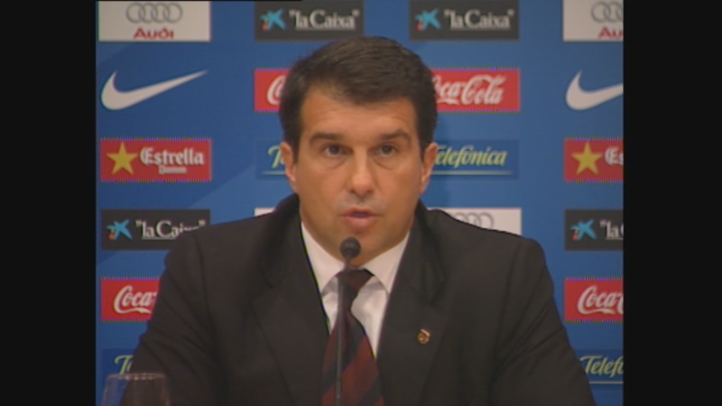 Laporta en 2007: "El Barça se ha visto arrastrado por la autocomplacencia"