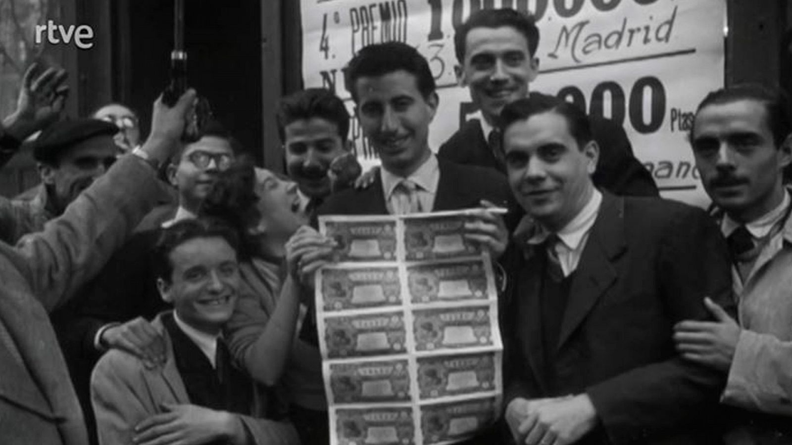 Nodo - Lotería de Navidad, Barcelona 1950