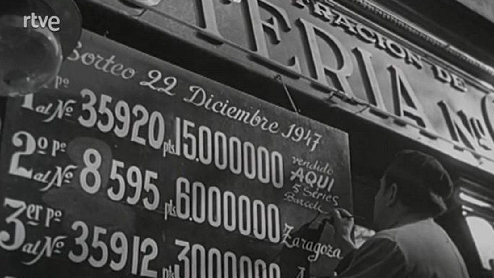 Nodo - Lotería de Navidad, Barcelona 1947