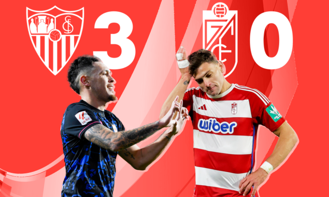 Noticias Andalucía - Granada CF 0 - Sevilla FC 3