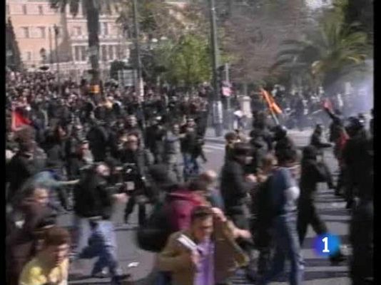  - Grecia es hoy un país en huelga