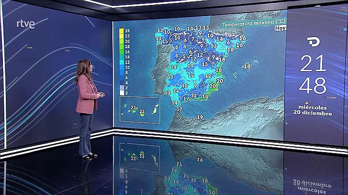 Viento fuerte con rachas muy fuertes en amplias zonas del cuadrante nordeste peninsular, Menorca, Alborán, Canarias y Cantábrico