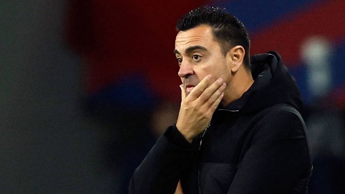 Estudio Estadio - Xavi Hernández: "La primera parte es inaceptable, quiero un equipo con alma"