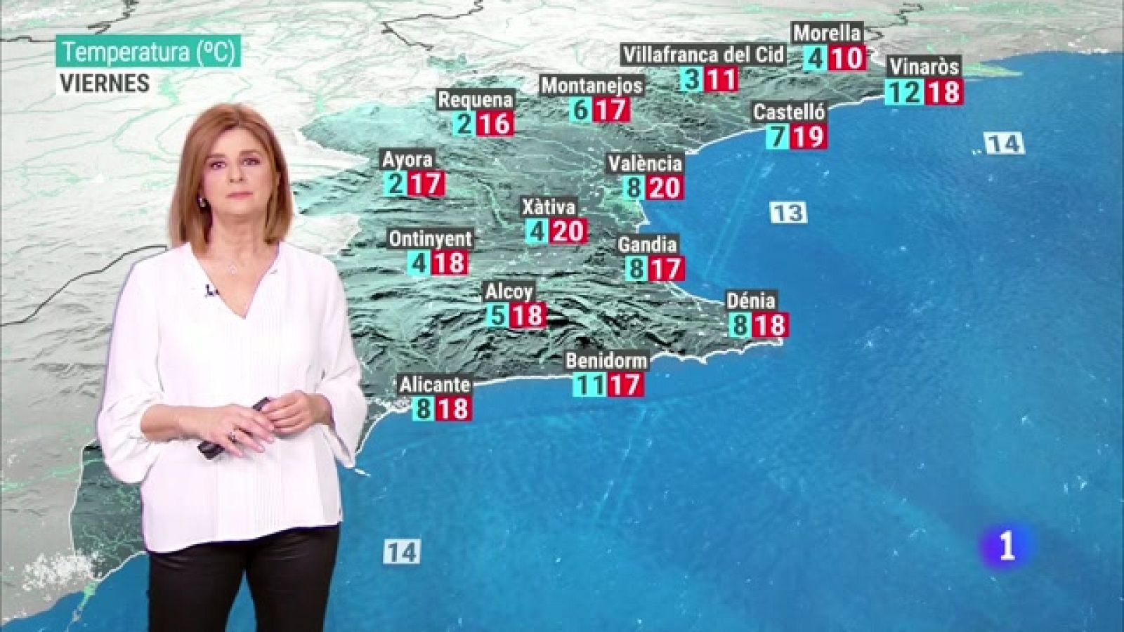 El Tiempo en la Comunitat Valenciana - 21/12/23