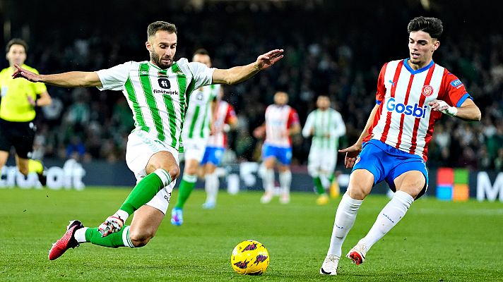 Real Betis - Girona: resumen de la 18ª jornada de liga