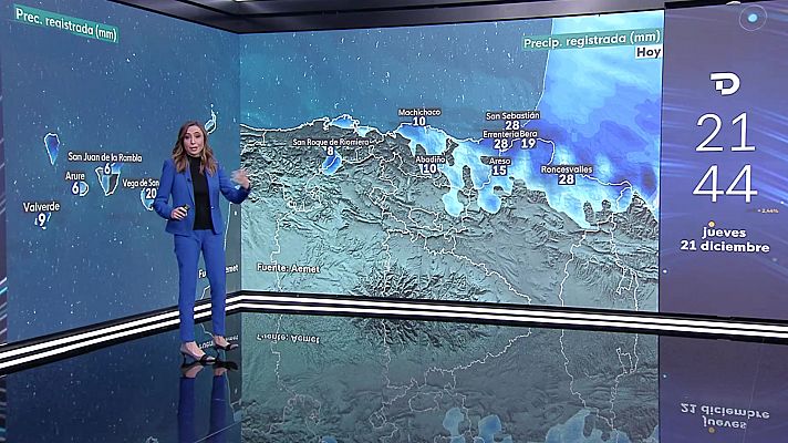 El tiempo - Viento fuerte con rachas muy fuertes en el entorno de Pirineos, bajo Ebro, Menorca y Ampurdán