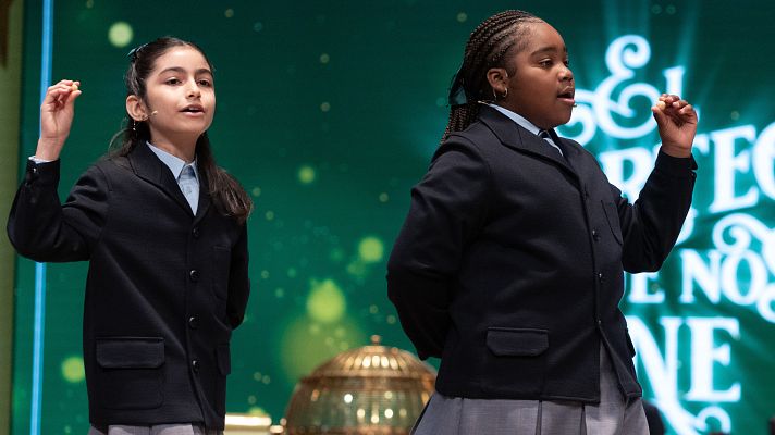 Trabarse al cantar el número, un habitual en el sorteo de la Lotería de Navidad