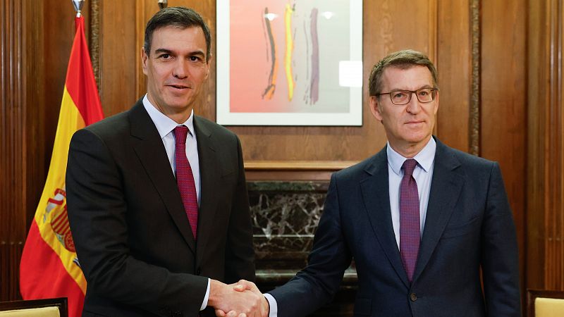 Sánchez y Feijóo acuerdan que Bruselas medie en la negociación para renovar el CGPJ y su sistema de elección