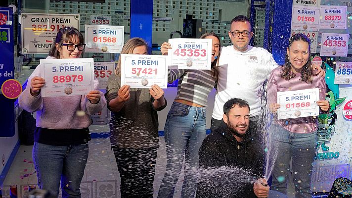 L'Informatiu - La Grossa deixa un pessic a 11 municipis catalans.