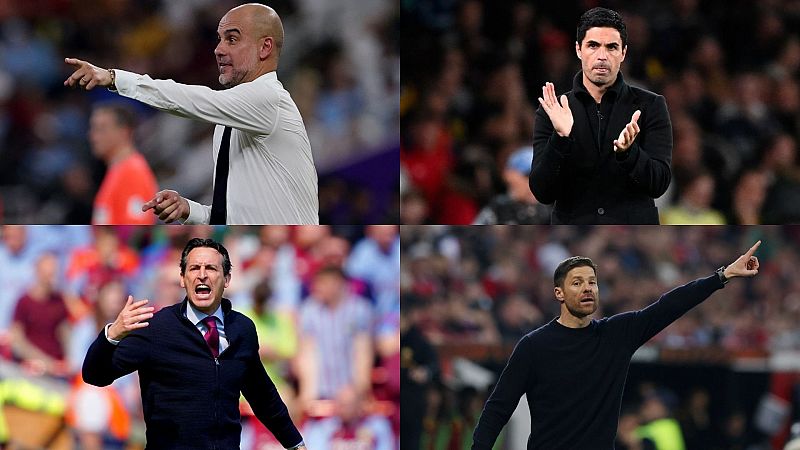 Europa se llena de entrenadores españoles: tres de ellos dominan en las grandes ligas