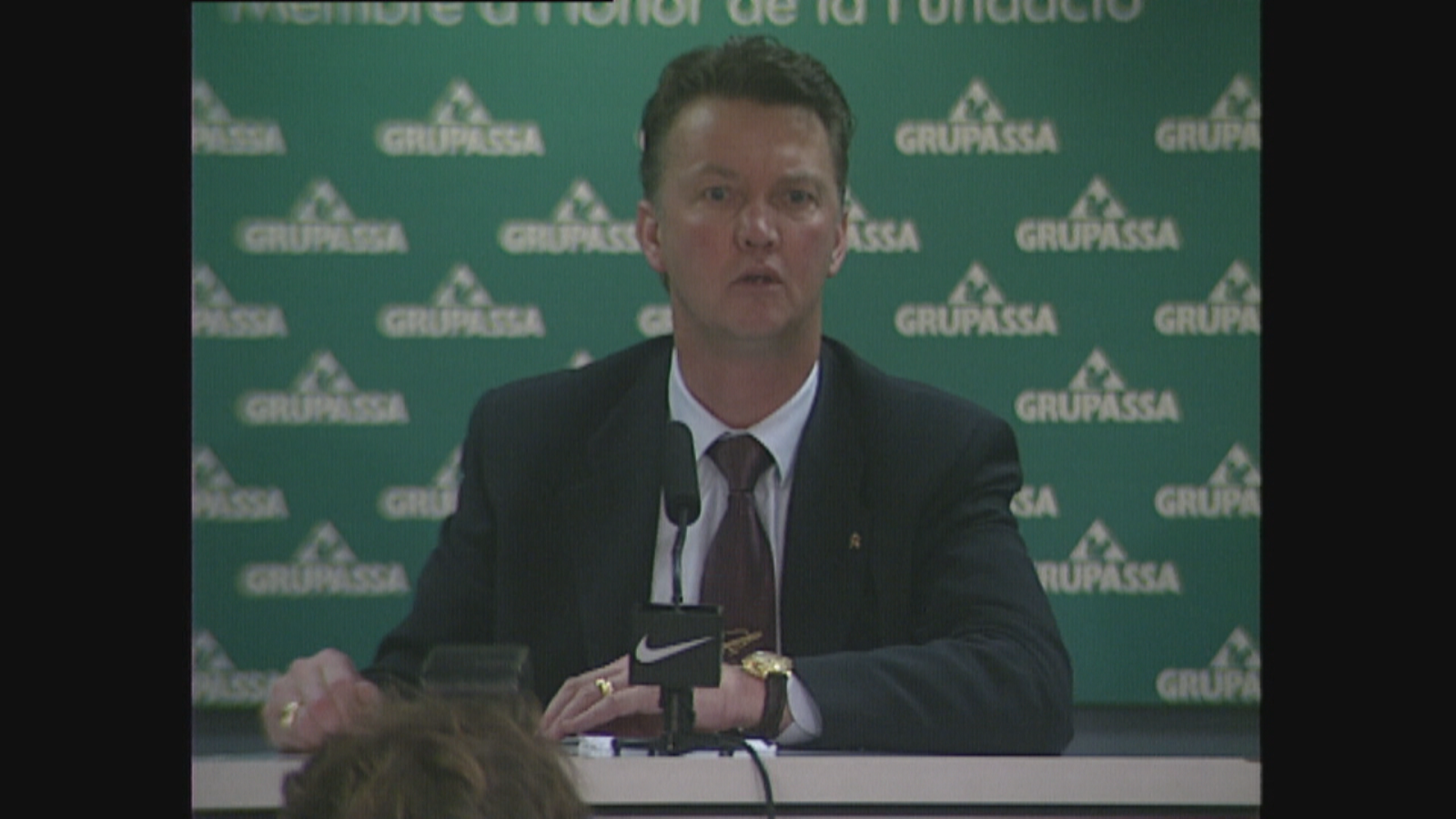 24 años del mítico ''siempre negatifa, nunca positifa'' de van Gaal