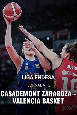  - Liga Endesa, 13ª: Casademont Zaragoza - Valencia Basket