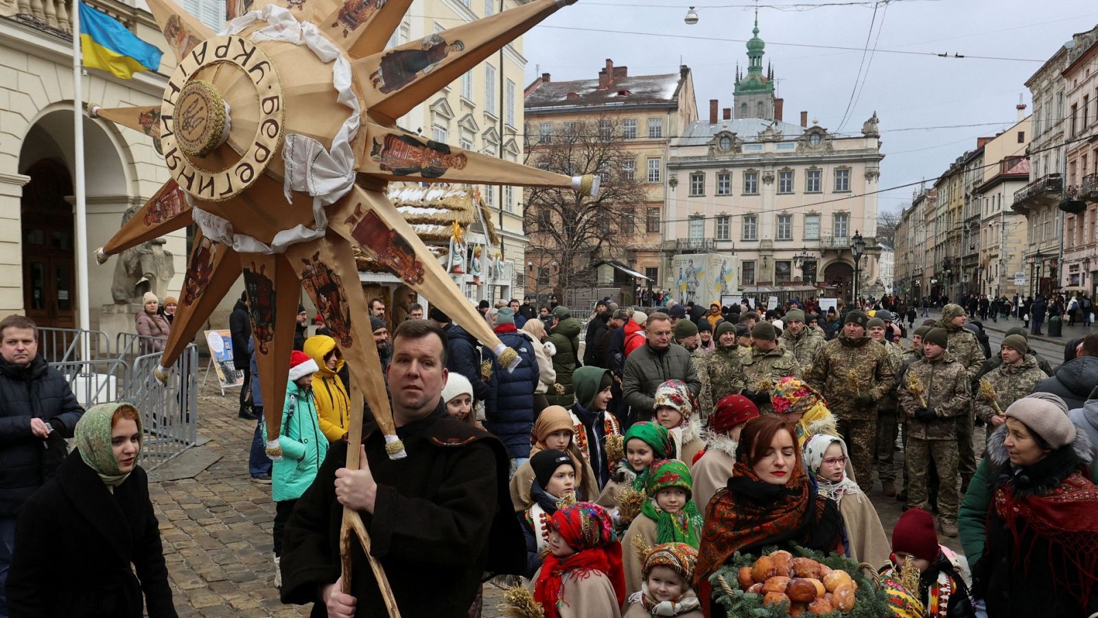 Ucrania vive su segunda Navidad en guerra