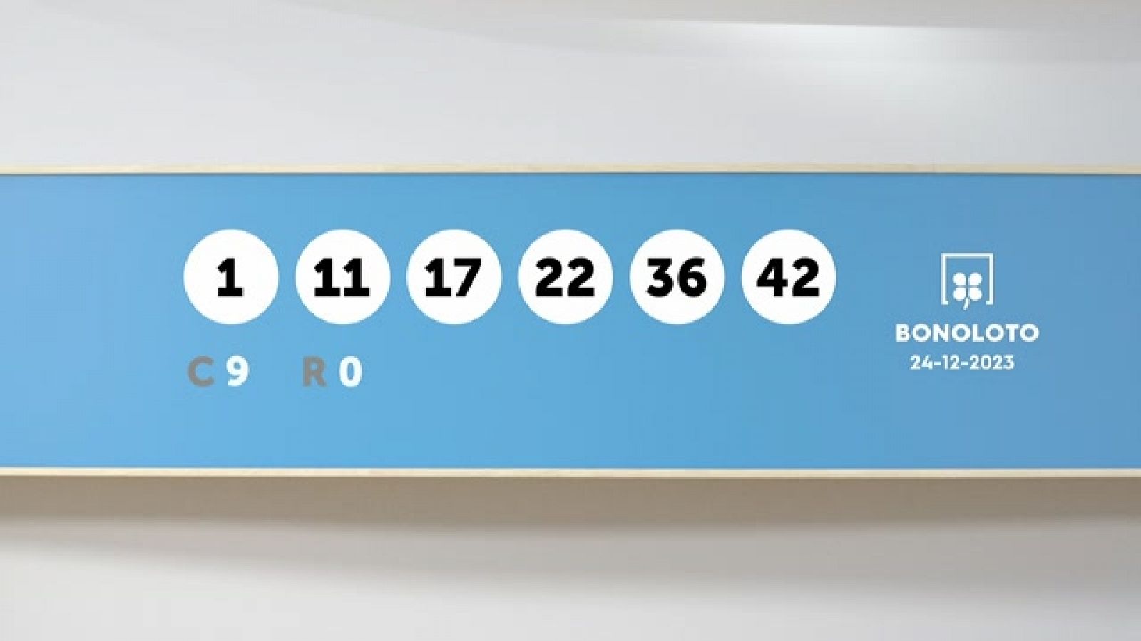 Sorteo de la Lotería Bonoloto del 24/12/2023 - Ver ahora