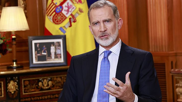 Especiales informativos - Felipe VI: "Fuera de la Constitución no hay convivencia"