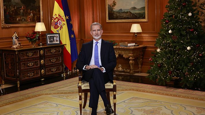 El rey pide responsabilidad a las instituciones